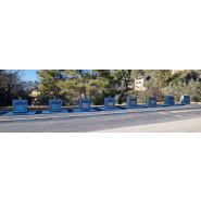 Conteneur d'apport volontaire enterré avec cuvelage en béton de classe XS3_1