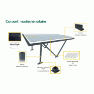 Carport solaire moderne - 5000 / 3200_1