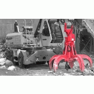 Grappin hydraulique Rotar RPG 4-600 - cycles rapides et coques résistantes - Rotar International B.V._1