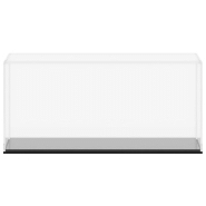 Vidaxl boîte d'affichage transparente 30x15x14 cm acrylique 154900_1