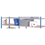 Étagère Axel Compact - Rayonnage léger robuste et modulable pour espaces restreints - Charge 90 kg par tablette_1