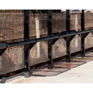 Assis-debout pour stations bus Conviviale® - Réf : 209159 - confortable et adaptable_1