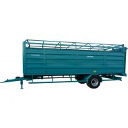 Bétaillères BD53 à BD68 FP - Masson Remorques - Un essieu sans passage de roue - Capacité 7 à 10 bêtes_1