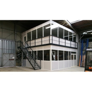 Bureau d'atelier modulaire - Auto-stable et transportable - à usage intérieur et extérieur - OmniMetal Bureau d'atelier modulaire - Auto-stable et transportable - à usage intérieur et extérieur - OmniMetal