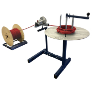 Enrouleur manuel SPIRO - Gamme complète pour fils et câbles avec options métreuses et roulettes_1