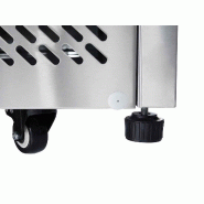Saladette réfrigérée 380L 3 portes GN1/1 INT/EXT INOX pare haleine droit Atosa_1