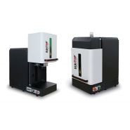 Machine laser compacte avec armoire CNC et réglage électrique