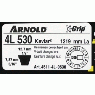 Courroie trapézoïdale X-Grip V - Type 4L530_1