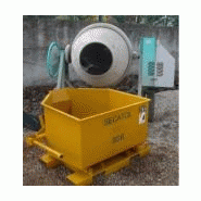 Benne speciale bétonnière avec fourreaux et boucles de levage 500 l_1