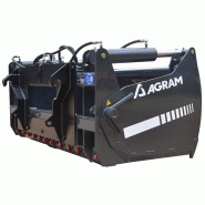 Coupe-silo - pince à désiler gamme agricole et lourde 1,90 m - agram_1