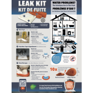Kit anti-fuites intérieures - La solution complète D'urgence - QuickDam WU-KIT_2