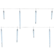 Rideau lumineux stalactites effet neige tombante 148L blanc froid L2,50m_1