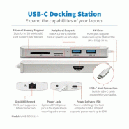 Tripp Lite U442-DOCK11-S station d'accueil USB 3.2 Gen 2 (3.1 Gen 2) Type-C Argent_1