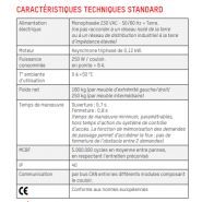 Couloir sécurisé de passage SL910 - Automatic Systems - 250W - contrôle dissuasif des piétons dans les deux sens_1