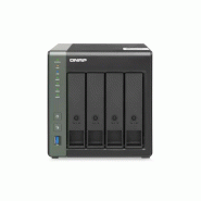 QNAP TS-431X3 NAS Tower Annapurna Labs Alpine AL-314 4 Go DDR3 0 To QNAP Turbo System Noir_1