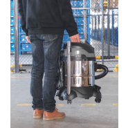 Aspirateur eau et poussière 20L - 230V 1200W - Cuve métallique, décolmatage, souffleur - Réf. 50004_1
