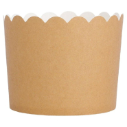Caissette muffin carton kraft Ø6x5,5cm - par 100_1