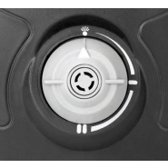 Cocotte à pression professionnelle inox 18/10 CHEF LUXE - 22 L - Compatible tous feux, avec système d'ouverture facile_1