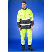 Pantalon Select Wear haute visibilité - Réf. 405*CP4 - EN ISO 20471 classe 2 - Multipoches, bandes rétroréfléchissantes_1