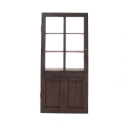 Porte décorative en bois avec étagères L 85 x P 20 x H 180cm_1