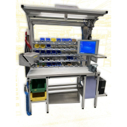 Poste de travail sur mesure à châssis en profilé 45x45 ou 40x40_1