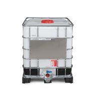 266168w - Cuve IBC produits dangereux - 1000 litres - Palette PE - Ouverture DN 225 - Sortie DN 50 - Certification UN 31HA1/Y_1