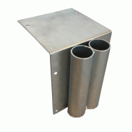 Accessoire de fixation pour barrière à sceller - Fixation murale double / 70_1