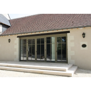 Baies vitrées et verrières sur-mesure - Menuiseries classiques aluminium - GRI Fabricant_1