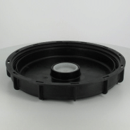 Couvercle Schütz Ø220 noir + bonde 2