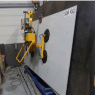 Palonnier à ventouses évolutif livré sur chariot de transport, pour la pose de vitrages jusqu 'à 400 kg - En location_1