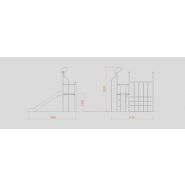 Pfc2 - Structures de jeux combinées - Novatilu - Panneaux antidérapants 21 mm - Matériaux résistants et sûrs_1