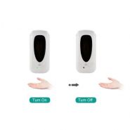 Totem distributeur de gel hydroalcoolique - adzeo sas - dimensions : 400 × 500 × 1500 mm - 100% dibond (alu)_1