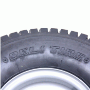 15x6.00-6 grass tyre on wheel rim, cart, buggy - hay bob turner rake - set of 2._1