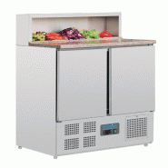 Comptoir de préparation réfrigéré à pizzas 288L Série G | Polar - G603_1