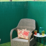 Nature écran de jardin à double face pvc 1,5x3 m vert 428516_1