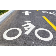 Peinture de sous-couche blanche pour routes et pistes cyclables - Peinture acrylique solvantée - Pots de 1 kg / 5kg / 20kg - Réf ST1041-1KG_1