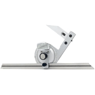 Rapporteur d'angle à loupe - lecture facilitée - règle 300mm - Réf. 936514_1