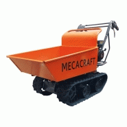Transporteur Mecacraft Cargo 300D - Brouette à chenilles - Mini dumper jusqu'à 300 kg de charge_1