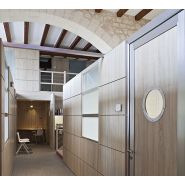 H5 - cloisons amovibles grande hauteur - Hoyez - joint creux certifié CERFF_1