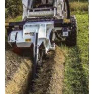 Trancheuse à chaîne CHD 90 pour chargeuses compactes - Profondeur de coupe max. 900 mm - Simex_1