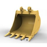 485-7621 godet d'excavation à usage normal avec lame de nivellement - caterpillar finance france - 650 mm (25 in)_1