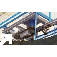 Convoyeur aérien monorail webb avec trolleys 2 à 6 pouces - SOCIETE ALM_1