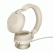 Jabra Evolve2 85 Casque Avec fil &sans fil Arceau Bureau/Centre d'appels USB Type-A Bluetooth Beige_1