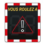 Radar pédagogique Viasis Lite - alimentation solaire avec affichage LED haute visibilité_1