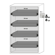 Armoire de sécurité S-CLASSIC-90 - modèle S90.196.120.WDAS - Réf 30116-002-33724 - Type 90 pour substances inflammables_1