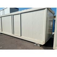 Bungalow d'occasion utilisable comme bureau, vestiaire ou sanitaire - 8 x 2,50 m_1