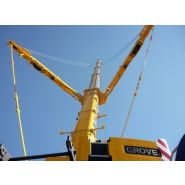 Grue Manitowoc GMK6400 équipée du système MegaWingLift