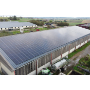 Hangar photovoltaïque  agricole - 468 panneaux - 1200m² - 208kWc_1