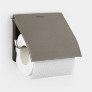 Porte-rouleau de papier hygiénique Brabantia ReNew Platinum - UGS477300 - acier - garantie 10 ans_1