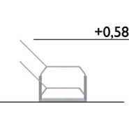 Rampe à vélos Gemini réf-8003537 - Hags - 6 places, droit, galvanisé, free standing_1